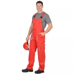 Полукомбинезон Crown красный