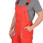 Полукомбинезон Crown красный