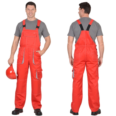 Полукомбинезон Crown красный