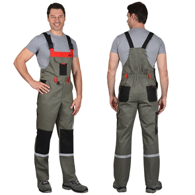 Полукомбинезон Стан оливковый