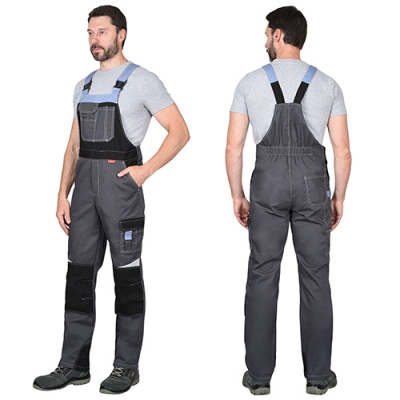 Полукомбинезон Фаворит-Мега серый с черным