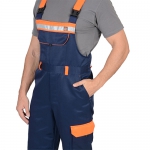 Костюм Практик-1 темно-синий, куртка, полукомбинезон