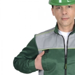 Костюм Практик-1 зеленый, куртка, полукомбинезон