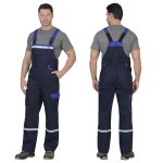 Костюм Практик-Люкс МВО темно-синий, куртка, полукомбинезон