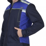 Костюм Практик-Люкс МВО темно-синий, куртка, полукомбинезон