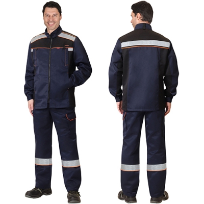 Костюм Практик темно-синий, куртка, брюки