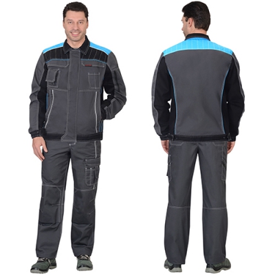 Костюм Престиж серый, куртка, брюки