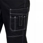 Костюм Престиж серый с черным, куртка, брюки