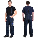 Костюм Престиж-Люкс синий с васильковым, куртка, брюки МВО