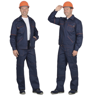 Костюм Профи-2, куртка, брюки, 100% хлопок