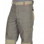 Костюм Вест-Ворк оливковый, брюки, куртка укороченная