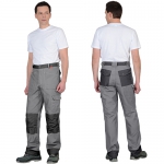 Костюм Вест-Ворк серый, куртка, брюки