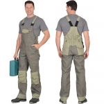 Костюм Вест-Ворк оливковый, куртка, полукомбинезон