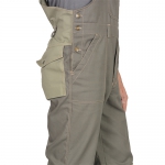 Костюм Вест-Ворк оливковый, куртка укороченная, полукомбинезон