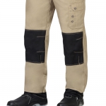 Костюм Вест-Ворк песочный с черным, брюки, жилет