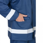 Костюм влагозащитный Циклон синий ПВХ с СОП