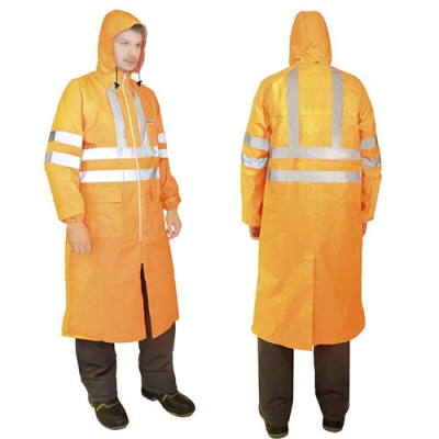 Плащ ExtraVision WPL влагозащитный сигнальный