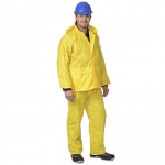 Костюм влагозащитный нейлоновый: куртка, брюки, желтый (тип "ЛВ")