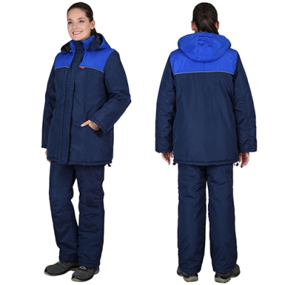 Костюм женский Снежана, куртка, полукомбинезон