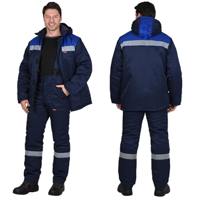 Костюм Рост-Норд синий, куртка, брюки