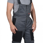 Костюм Фаворит серый, куртка укороченная, полукомбинезон ВО