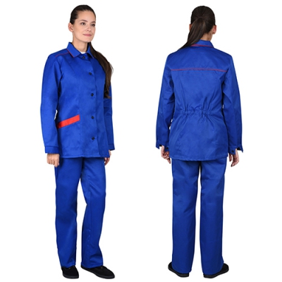 Костюм Золушка васильковый, куртка, брюки