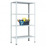 Стеллаж металлический высота 2 метра (4 полки)