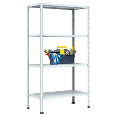 Стеллаж металлический высота 2 метра (4 полки)