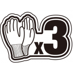 Перчатки трикотажные Delta Plus Venicut34G3