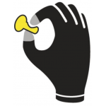 Перчатки трикотажные Delta Plus VE702PG